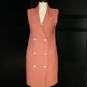 Free Press Pearl Button Jacket Dress
